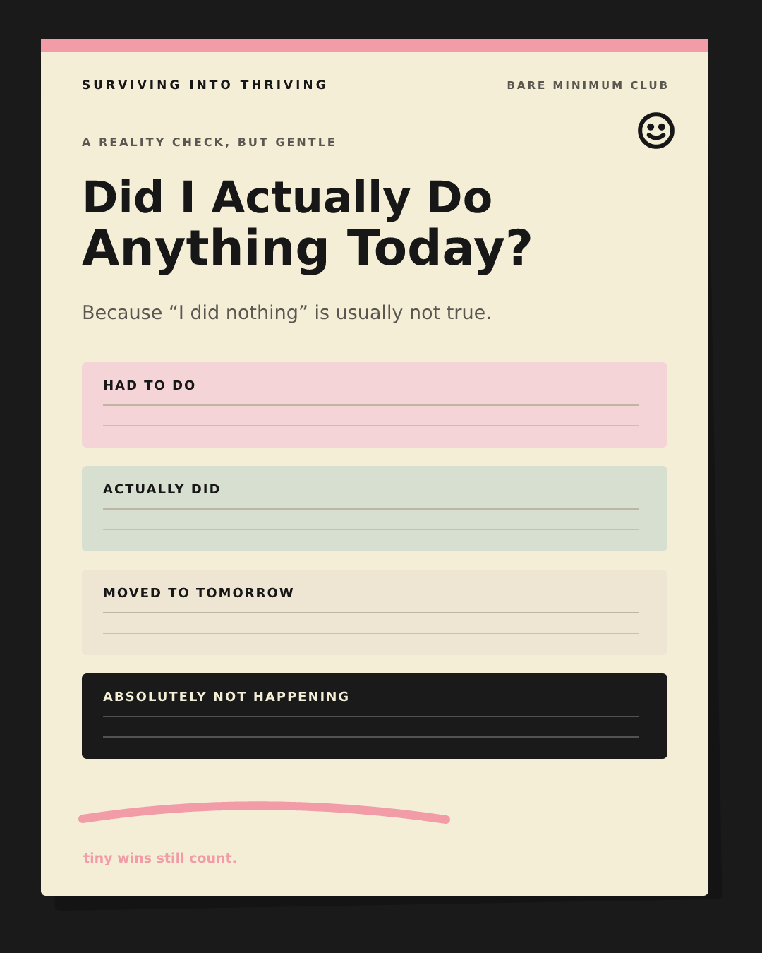 Did I Actually Do Anything Today? preview