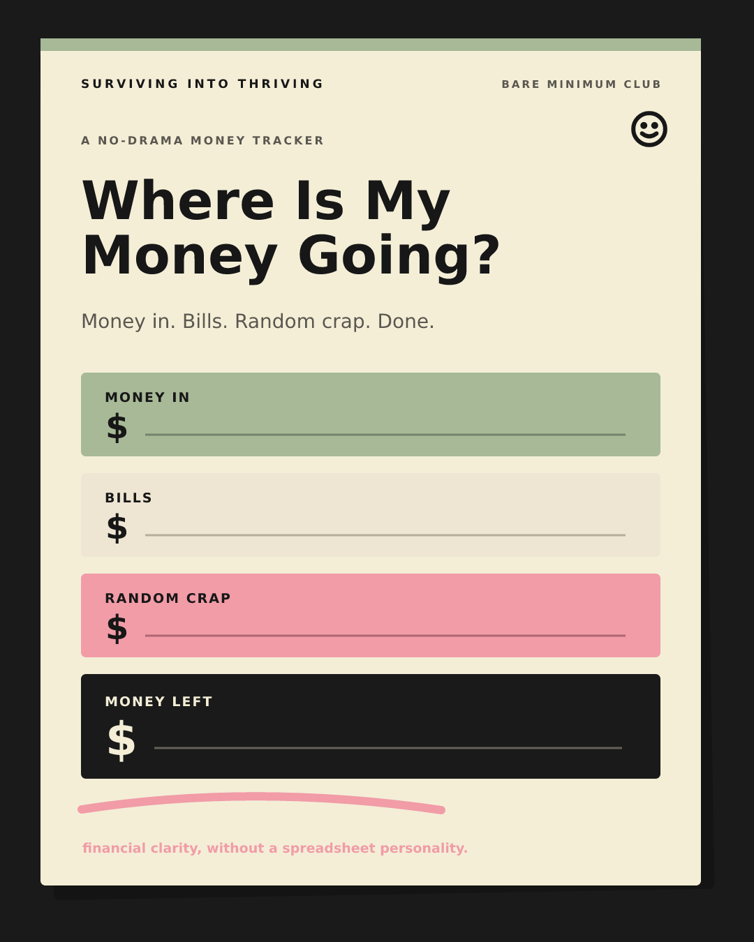 Where Is My Money Going? preview